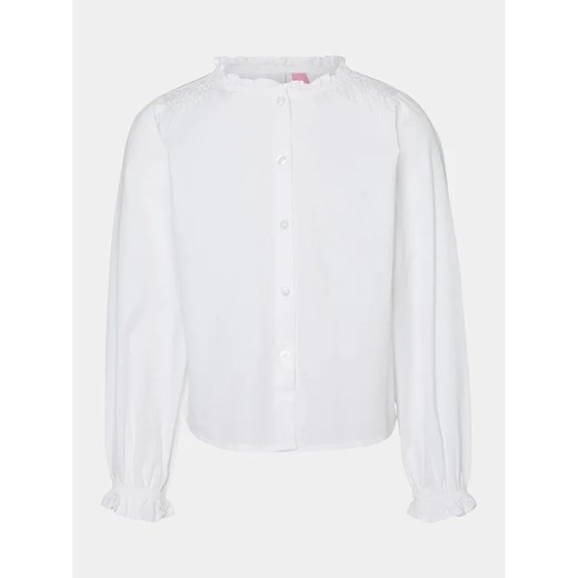 Vero Moda Girl Koszula Joa 10299028 Biały Relaxed Fit ze sklepu MODIVO w kategorii Koszule damskie - zdjęcie 168448070