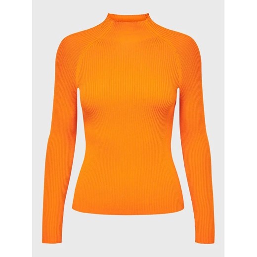 ONLY Sweter Rachella 15272596 Żółty Slim Fit XL MODIVO