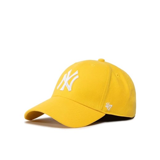 47 Brand Czapka z daszkiem Mlb New York Yankees '47 Mvp Snapback B-MVPSP17WBP-YE Żółty ze sklepu MODIVO w kategorii Czapki z daszkiem damskie - zdjęcie 168448353