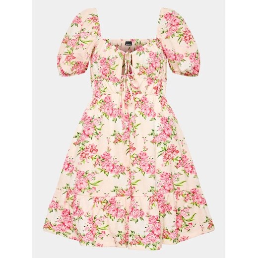 Gina Tricot Sukienka codzienna 19531 Różowy Regular Fit ze sklepu MODIVO w kategorii Sukienki - zdjęcie 168448443