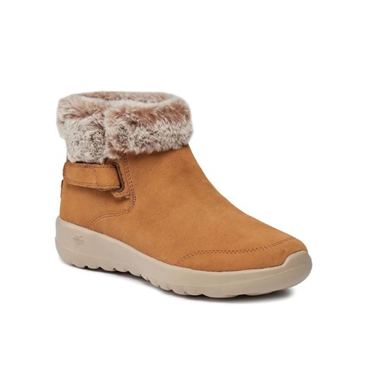 Skechers Botki On-The-Go Joy First Glance 144041/CSNT Brązowy Skechers 36 MODIVO wyprzedaż