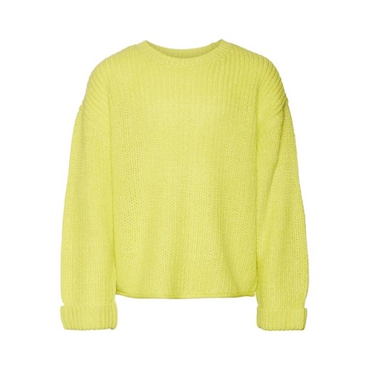 Vero Moda Girl Sweter 10291223 Żółty Regular Fit Vero Moda Girl 146_152 MODIVO