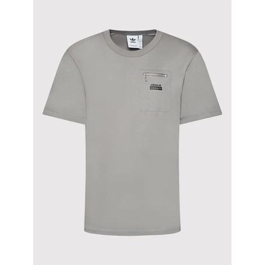 adidas T-Shirt R.Y.V. H11470 Szary Loose Fit S MODIVO
