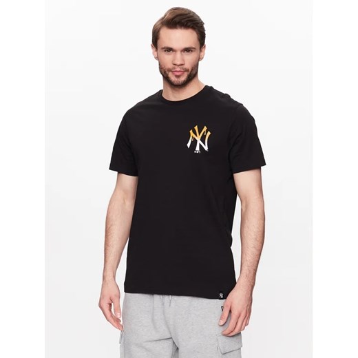 New Era T-Shirt New York Yankees MLB Drip Logo 60332179 Czarny Regular Fit ze sklepu MODIVO w kategorii T-shirty męskie - zdjęcie 168449342