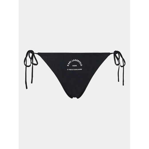 KARL LAGERFELD Dół od bikini 230W2216 Czarny Karl Lagerfeld XS MODIVO
