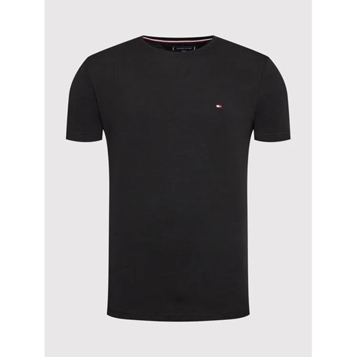 Tommy Hilfiger T-Shirt Core Stretch MW0MW27539 Czarny Slim Fit Tommy Hilfiger L MODIVO