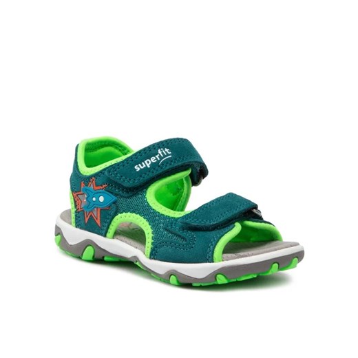 Superfit Sandały 1-009469-7000 S Zielony Superfit 27 wyprzedaż MODIVO