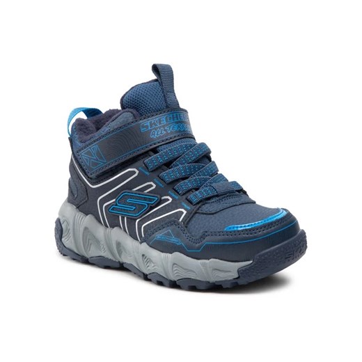 Skechers Trekkingi Combex 406422L/NVBL Granatowy Skechers 33_5 MODIVO