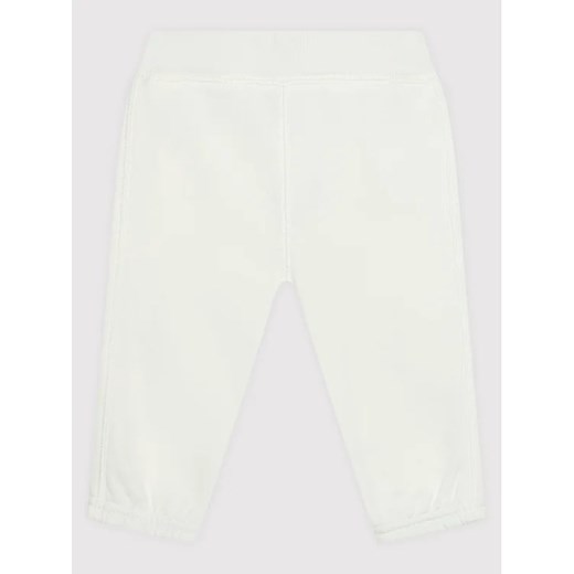 United Colors Of Benetton Spodnie dresowe 3J70MF249 Biały Regular Fit United Colors Of Benetton 74 okazja MODIVO
