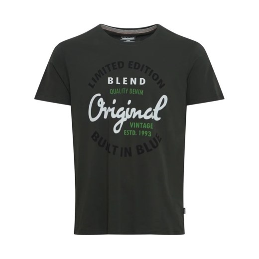 Blend T-Shirt 20715764 Zielony Regular Fit S wyprzedaż MODIVO