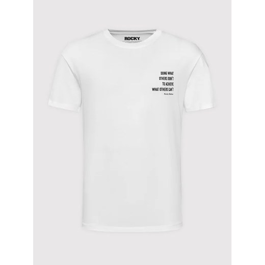 Jack&Jones T-Shirt Rocky Legend 12205795 Biały Relaxed Fit L okazyjna cena MODIVO
