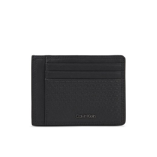 Calvin Klein Etui na karty kredytowe Minimalism Id Cardholder K50K510906 Czarny ze sklepu MODIVO w kategorii Etui - zdjęcie 168451882