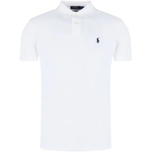 Polo Ralph Lauren Polo Core Replen 710666998 Biały Custom Slim Fit Polo Ralph Lauren XXL promocja MODIVO