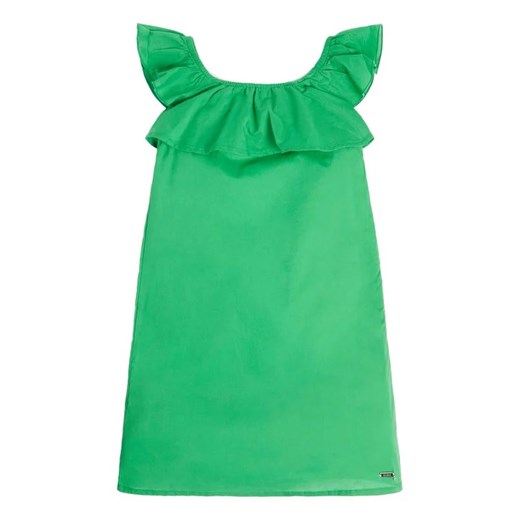 Guess Sukienka letnia J3GK19 WFBB0 Zielony Regular Fit ze sklepu MODIVO w kategorii Sukienki dziewczęce - zdjęcie 168452441