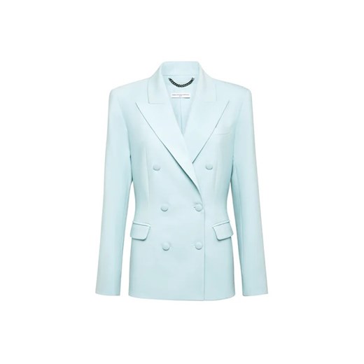 MVP Wardrobe Marynarka MVPE3GI017.0TE0138 Zielony Regular Fit Mvp Wardrobe 46 okazyjna cena MODIVO