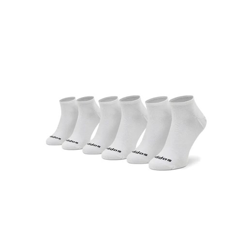 adidas Zestaw 3 par niskich skarpet unisex Low Cut 3 Pp GE1382 Biały ze sklepu MODIVO w kategorii Skarpetki damskie - zdjęcie 168454192