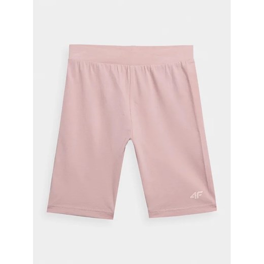 4F Szorty sportowe 4FJSS23TTIGF037 Różowy Slim Fit 158_164 MODIVO