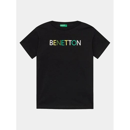 United Colors Of Benetton T-Shirt 3I1XC10H3 Czarny Regular Fit United Colors Of Benetton 2XL MODIVO