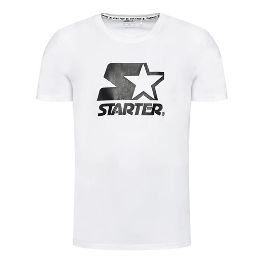 Starter T-Shirt SMG-008-BD Biały Regular Fit Starter L MODIVO