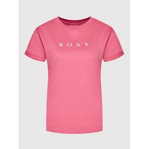 Roxy T-Shirt Epic Afternoon ERJZT05385 Różowy Regular Fit XS MODIVO