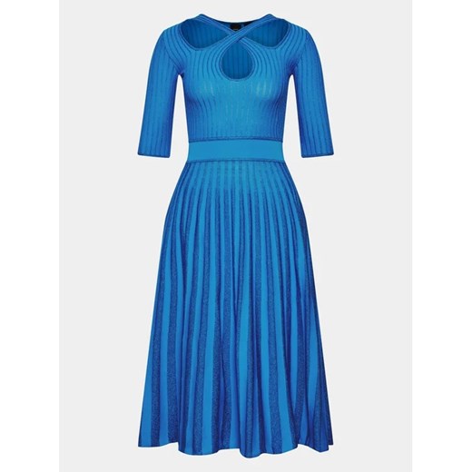 Pinko Sukienka codzienna Bitter 100413 A0L0 Niebieski Slim Fit Pinko S MODIVO okazyjna cena
