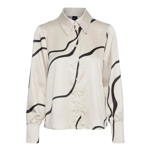 Vero Moda Koszula 10295431 Écru Regular Fit Vero Moda L MODIVO okazja