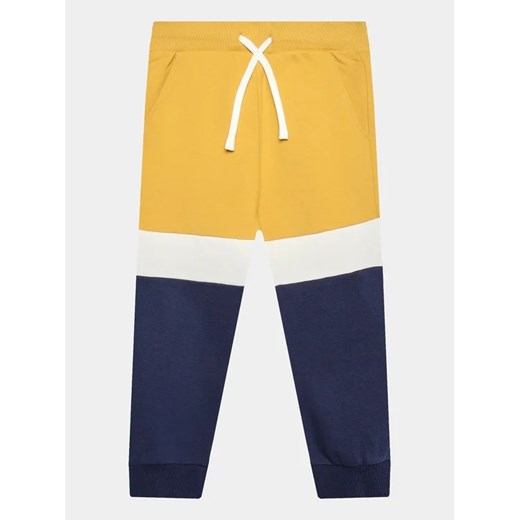 United Colors Of Benetton Spodnie dresowe 3FPPCF03N Granatowy Regular Fit ze sklepu MODIVO w kategorii Spodnie chłopięce - zdjęcie 168456633