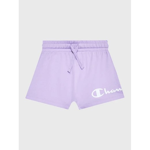 Champion Szorty sportowe 404310 Fioletowy Regular Fit Champion L wyprzedaż MODIVO