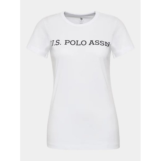 U.S. Polo Assn. T-Shirt 16595 Biały Regular Fit XL okazyjna cena MODIVO