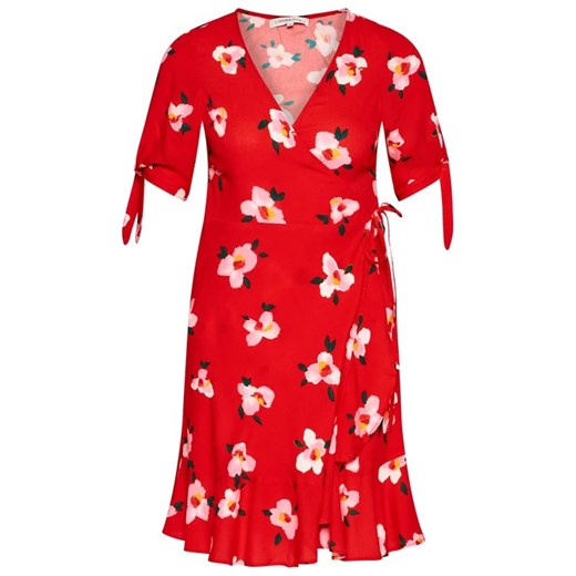 Banana Moon Sukienka letnia Vity Sunnysided JSG19 Czerwony Regular Fit XS MODIVO wyprzedaż