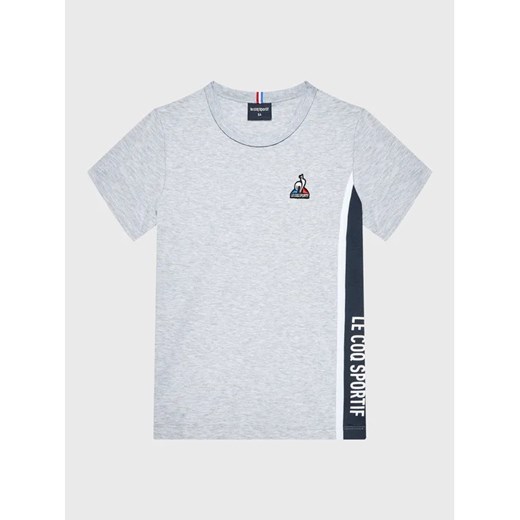 Le Coq Sportif T-Shirt 2210496 Szary Regular Fit ze sklepu MODIVO w kategorii T-shirty chłopięce - zdjęcie 168457544