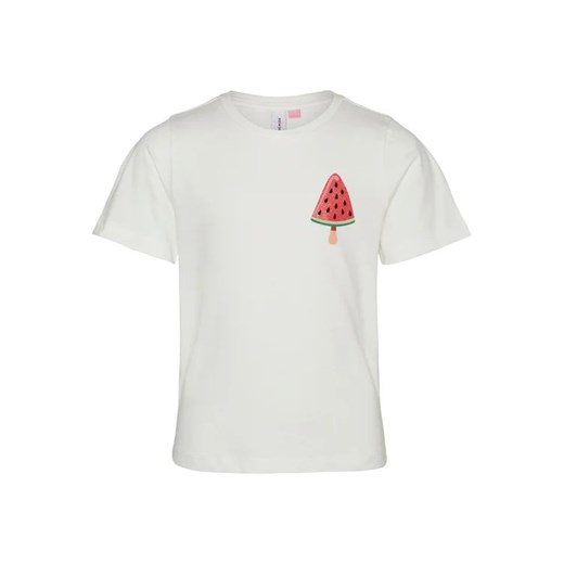 Vero Moda Girl T-Shirt 10292896 Biały Regular Fit ze sklepu MODIVO w kategorii Bluzki dziewczęce - zdjęcie 168457974