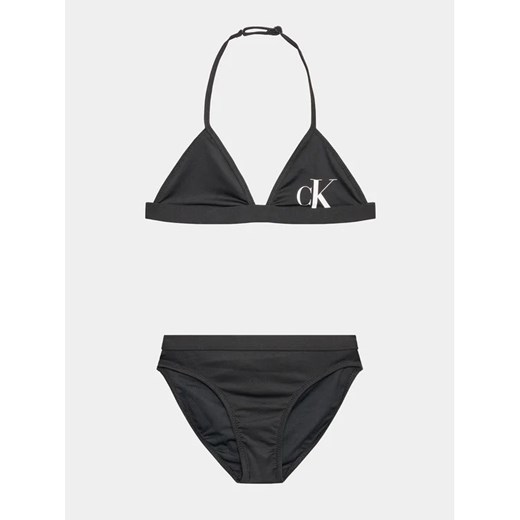 Calvin Klein Swimwear Strój kąpielowy KY0KY00028 Czarny 8_10Y MODIVO promocja