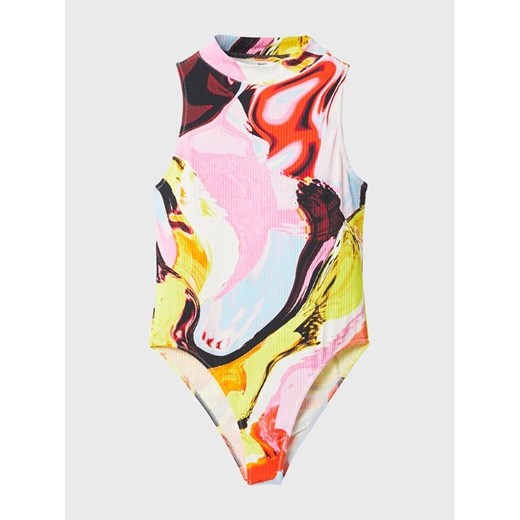 Desigual Body Landa 22WWQK23 Kolorowy Slim Fit Desigual S okazyjna cena MODIVO