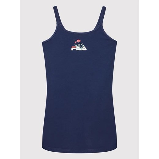 Fila Sukienka codzienna Thale Spaghetti FAT0014 Granatowy Slim Fit Fila 134_140 wyprzedaż MODIVO