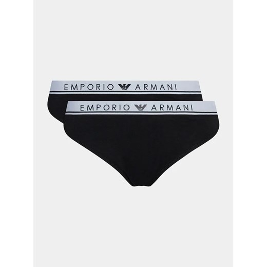 Emporio Armani Underwear Komplet 2 par fig 163334 3F227 00020 Czarny ze sklepu MODIVO w kategorii Majtki damskie - zdjęcie 168459472