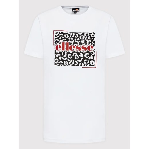Ellesse T-Shirt Padd SGM14608 Biały Regular Fit Ellesse M MODIVO
