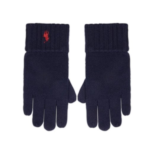 Polo Ralph Lauren Rękawiczki dziecięce 323879736 Granatowy Polo Ralph Lauren uniwersalny wyprzedaż MODIVO
