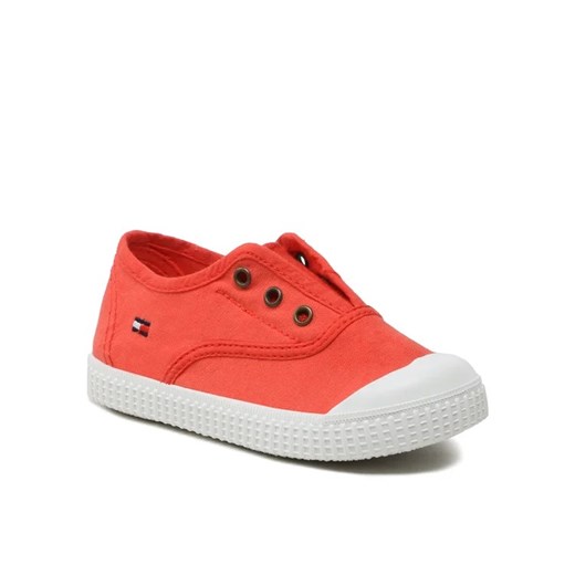 Tommy Hilfiger Trampki Low Cut Easy-On Sneaker T1X9-32824-0890 S Koralowy Tommy Hilfiger 29 MODIVO