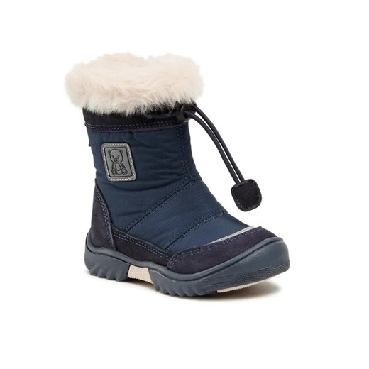 Lasocki Kids Kozaki CI12-FLICK-20(II)CH Granatowy Lasocki Kids 22 okazja MODIVO