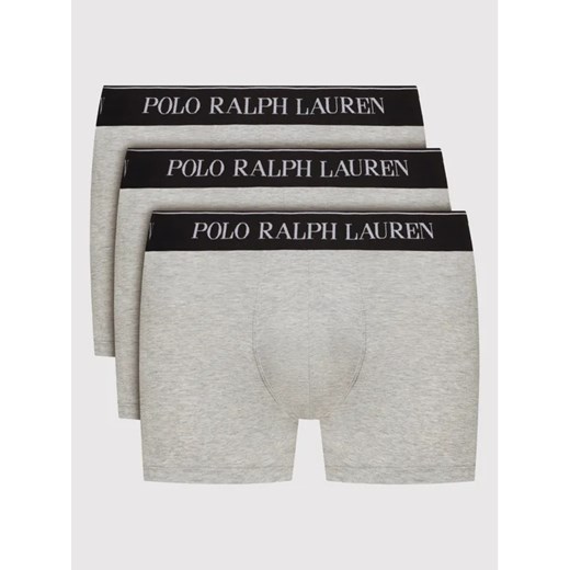 Polo Ralph Lauren Komplet 3 par bokserek 714835885005 Szary ze sklepu MODIVO w kategorii Majtki męskie - zdjęcie 168460893