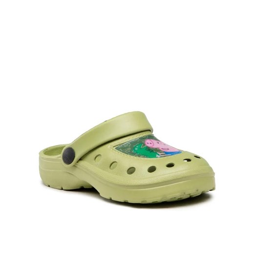 Peppa Pig Klapki ACROPEP23-39 EO Zielony Peppa Pig 22_23 wyprzedaż MODIVO
