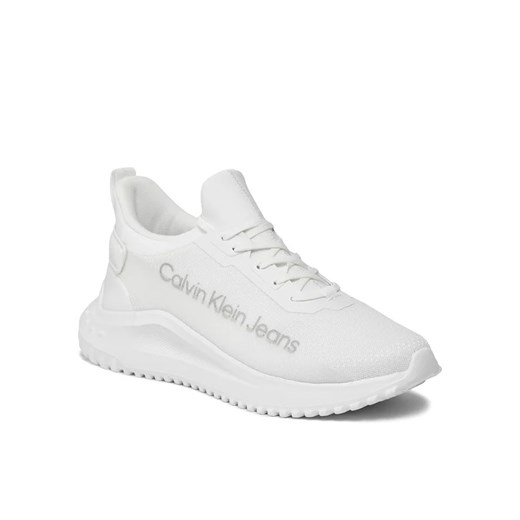 Calvin Klein Jeans Sneakersy Eva Run Slipon Lace Mix Lum Wn YW0YW01303 Biały 38 MODIVO