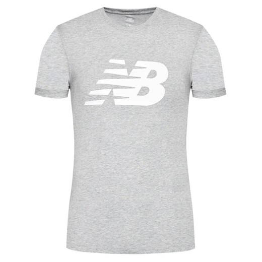 New Balance T-Shirt Nb Cl Fly NBWT0381 Szary Athletic Fit New Balance XS okazja MODIVO