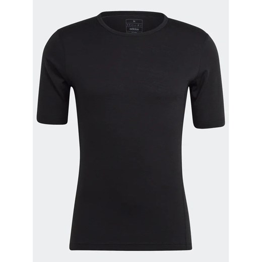 adidas Bielizna termoaktywna górna Xperior Merino 200 HZ8555 Czarny Slim Fit XL MODIVO okazja