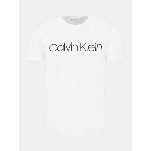 Calvin Klein T-Shirt Front Logo K10K104063 Biały Regular Fit Calvin Klein XXL MODIVO