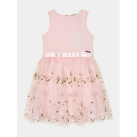 Guess Sukienka codzienna J4RK15 WELJ0 Różowy Regular Fit ze sklepu MODIVO w kategorii Sukienki dziewczęce - zdjęcie 168463791