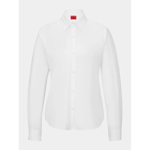 Hugo Koszula The Essential 50496339 Biały Regular Fit 42 MODIVO