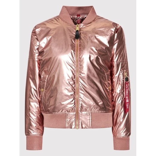 Alpha Industries Kurtka bomber Ma-1 128001MF Różowy Oversize Alpha Industries L MODIVO