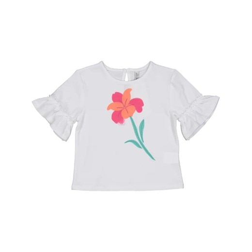 Birba Trybeyond T-Shirt 999 64463 00 D Biały Regular Fit ze sklepu MODIVO w kategorii Bluzki dziewczęce - zdjęcie 168465261